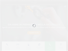 Tablet Screenshot of cauccisicurezza.it